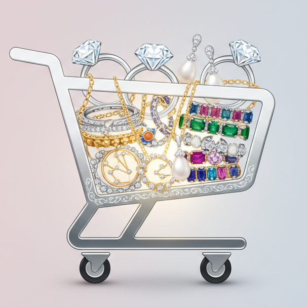 珠宝购物车